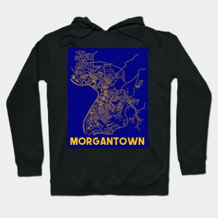 Morgantown Map Hoodie